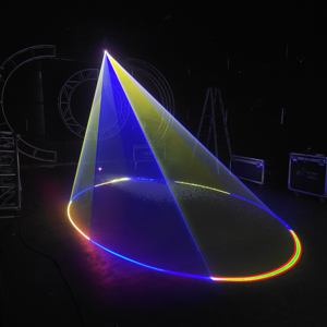 APP Wedding <strong>Laser</strong> Light Cinderella 8W RGB Full Color Green Wireless Control DMX512 Animation Performance - Product Image 3