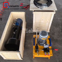 Presse hydraulique portable 80T de type manuel ou électrique pour le démontage des pignons de transmission des excavatrices et des bulldozers
