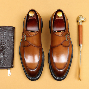 Zapatos de Cuero Genuino Transpirables, Antideslizantes e Impermeables para Hombre, Modelo 2026, para Uso Casual y de Negocios - Product Image 5