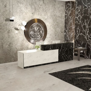 Modern Wood <b>Reception</b> <b>Desk</b> for Hotel Hospital Office Building & Leisure Facilities-Commercial Use - Product Image 3