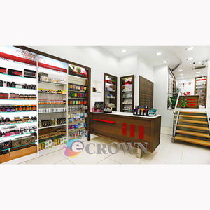 <strong>Conlin</strong> Big Porpharmacy Market Stall Wooden Drugs Stall Shop Design for Sale OEM - Product Image 3