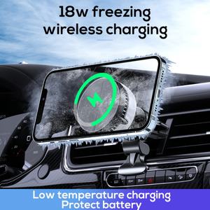 MEMO GW03 Nuevo Cargador Magnético para Auto y Enfriador Inalámbrico con Carga y Refrigeración por Semiconductor para Teléfono - Product Image 4