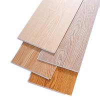 Plancher en vinyle de luxe moderne de 4 mm, style bois, système de clic, certifié CE, pour la maison et le bureau