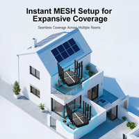 Router Mesh Inalámbrico WiFi6 de Doble Banda Totalmente Personalizable con Chipset Openwrt MT7981B, 802.11ax, 3000mbps, 1 Puerto WAN + 4 Puertos LAN para el Hogar
