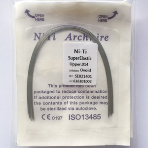 Ni-Ti SuperElastic Orthodontic Wire Upper.012 Ovoid 10-Pack CE Certified ISO13485 - Product Image 3
