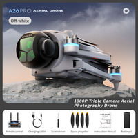 Drone A26 PRO Terlaris dengan 180 fitur °   Kamera ESC 4K Mode Tanpa Kepala Transmisi 1KM Motor Tanpa Sikat Drone Optical Flow Hover