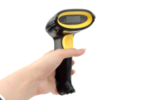 Hongyi <span class=keywords><strong>1D</strong></span> cầm tay có dây USB <span class=keywords><strong>Laser</strong></span> máy quét mã vạch tự động liên tục quét với đứng giao diện loại com trong kho - Product Image 3