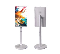 Autoradios avec écran tactile de 32 pouces, tablette tactile Bluetooth, Android 15, écran TV portable rotatif et mobile
