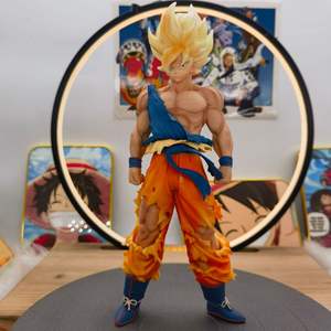 Figuras <span class=keywords><strong>de</strong></span> Anime <span class=keywords><strong>de</strong></span> <span class=keywords><strong>Dragon</strong></span> <span class=keywords><strong>Ball</strong></span>, Son Goku <span class=keywords><strong>Super</strong></span> Saiyan, Modelos y Coleccionables, Decoración <span class=keywords><strong>de</strong></span> Escritorio <span class=keywords><strong>de</strong></span> Oficina - Product Image 2
