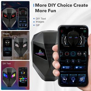 Sac à dos de moto DABASHAN, grand format, coque rigide ABS EVA, écran LED programmable DIY, écran couleur intégral pour hommes - Product Image 2