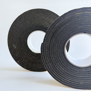 Yüksek kaliteli tek taraflı isıya dayanıklı güçlü yapışma kendinden yapışkanlı akrilik <span class=keywords><strong>3mm</strong></span> 5mm siyah NBR/PVC köpük kauçuk yalıtım bandı - Product Image 6