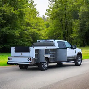 2024 최신 제품 경량 알루미늄 도구 침대 커버 슬라이더 박스 픽업 트럭