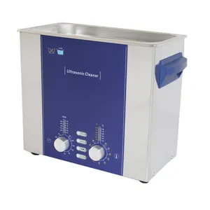 6 L Ultrasonic Cleaner with High Quality for Jewelry Glasses Watchband Denture Degas Sweep Ultrasonic Cleaner 6L