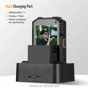 Camera Đeo Cơ Thể HD 1080P 64G Với Thẻ SIM/TF/SD Camera Chống Nước Tầm Nhìn Ban Đêm 512GB Thân Máy 4G