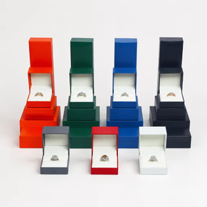 Caja de Joyería de Papel Imitación Cuero al por Mayor, Personalizable con Logotipo, Color y Tamaño, para Anillos, Aretes, Pulseras y Collares, Empaquetado al por Mayor, Económico - Product Image 5