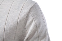 T-shirts tricotés à la machine à manches courtes pour hommes, décontractés, col rond, 100% coton, en stock, conception personnalisée, fournisseur OEM