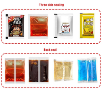 Machine automatique de remplissage et de scellage de sachets pour bâtonnets de glace, sucettes glacées et bâtonnets de crème glacée