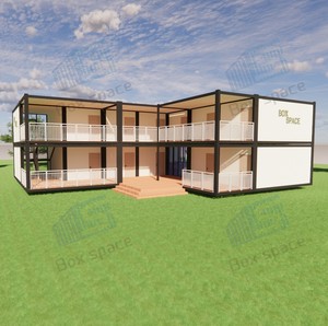 Hotel Contenedor de 18x15m en <span class=keywords><strong>Venta</strong></span>, Estructura Modular de 2 Pisos, Hotel Moderno de Lujo Prefabricado, Apartamento Contenedor - Product Image 3