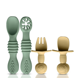 Utensilio de Alimentación para Bebés Recién Nacidos con Punta Suave, Apto para Encías, de Silicona No Tóxica, Pre-cuchara para Bebés, Libre de BPA - Product Image 1