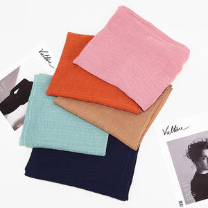 Ready to Ship Wrinkle Cotton <b>Scarf</b> Supplier of <b>Heated</b> <b>Scarf</b> Breathable Hijab Cotton <b>Scarf</b> - Product Image 6