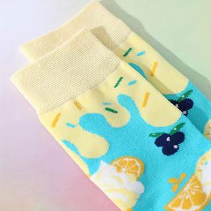 Meilleures chaussettes habillées toutes saisons à motif crème glacée unique pour Halloween, pour hommes et femmes, cadeau d'Halloween pour amis - Product Image 2