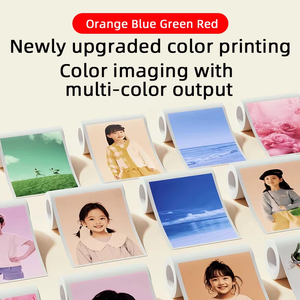 Jumon High Quality Anti Fall Material CMOS Sensor Full HD Kids Instant Printing <b>Camera</b> with Rotating LCD Screen MicroSD 32G - Product Image 3