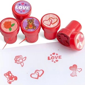 Lot de 30 tampons animaux auto-encreurs pour enfants, tampons en plastique mignons pour les 4-6 ans, loisirs créatifs, ANIMAL SEAL - Product Image 3
