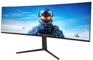 Personalización de logotipo de arranque gratis 49 pulgadas sin marco 1500R 32:9 Soporte de elevación 5K 144Hz Monitor LED IPS curvo para juegos 1ms 100% SRGB - Product Image 2