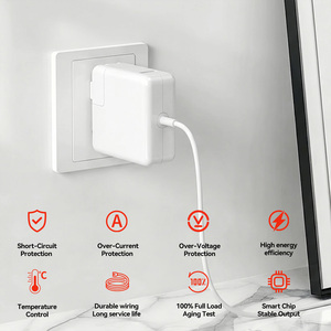 Cargador Rápido Magnético GaN de 85W con Punta en T, Adaptador de Pared USB-C PD 3.0 para MacBook Air Pro, Enchufe Estadounidense, Venta al Por Mayor de Fábrica - Product Image 5