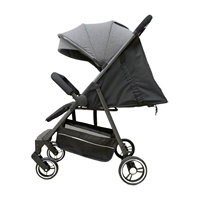 Poussette bébé pliable légère, compacte, homologuée pour les cabines d'avion, idéale pour les voyages en plein air des enfants, fournie directement par l'usine.