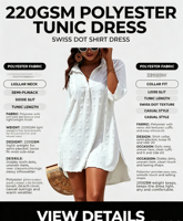 Robe Tunique Courte Chic d'Été pour Femme en Dentelle Extensible, Cache-Maillot de Plage Fluide en Polyester Spandex, Couleurs Inaltérables, Tenue de Vacances