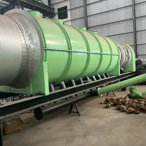 BBQ Carbon Production Machine Rice Husk Charcoal Making Machine