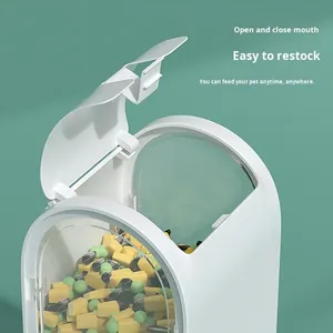 Ensemble de <span class=keywords><strong>gamelle</strong></span> et distributeur <span class=keywords><strong>d</strong></span>'<span class=keywords><strong>eau</strong></span> pour hamster avec grande capacité, mangeoire automatique <span class=keywords><strong>anti</strong></span>-renversement et design Ours Doré - Product Image 6