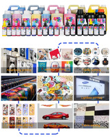 Tinta UV Soft Ink ETINK APS-02 Berkualitas Tinggi untuk Pencetakan Digital Warna Cerah Tanpa Penyumbatan Daya Rekat Kuat untuk Film PET/PP/PVC