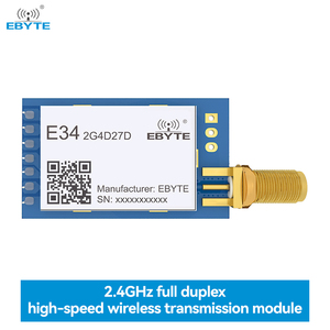 Ebyte NRF24L01P E34-2G4D27D 2.4GHz 27dBm 5km การส่งความเร็วสูงโมดูล RF ทางไกล2.4GHz - Product Image 2