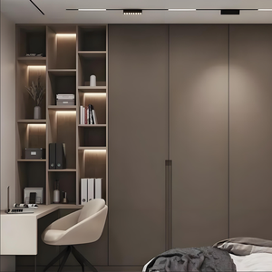 Armario moderno de madera maciza de lujo con cajones para uso en el dormitorio - Product Image 4