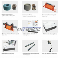 ANTISHICNC – broyeur de verre métallique à fils de guidage FX-18S, rectifieuse sans centre, Machine médicale, broyeur d'outils de haute précision