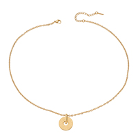 Collar de Acero Inoxidable con Colgante Islámico Árabe Musulmán con la Frase 'Nunca te Desalme de la Esperanza', Joyería de Moda, Regalos al por Mayor para Eid y Ramadán