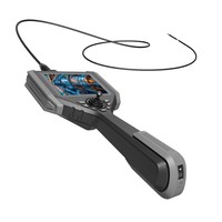 Diamètre 3,9 mm 360 °   Endoscope industriel NDT 5'' HD IP65, caméra boroscope articulée étanche, carte SD analogique mini CMOS 32 Go
