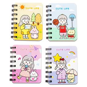 สมุดโน้ตแบบม้วนลาย<span class=keywords><strong>การ์ตูน</strong></span> สมุดพกพา ลายหมีน้อยน่ารัก จดบันทึกการบ้าน ใส่กระเป๋าได้ - Product Image 6