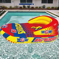 Bateau gonflable de beignet de bateau de ski de tube remorquable flottant d'Aqua pour des jeux de sport aquatique