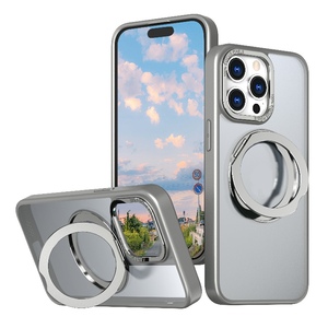 2023 luxe mat 360 rotation anneau étui de charge sans fil pour iPhone 15 Pro Max <span class=keywords><strong>nouvelle</strong></span> version pour iPhone 14 Pro téléphone portable Ca - Product Image 1