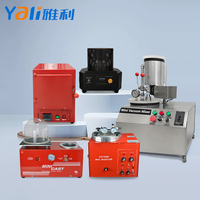 Equipo de Fundición de Joyería Mini, Juego Completo, Mezclador de Vacío para Oro, Horno de Fundición, Inyector de Cera, Horno de Fusión, Kit de Máquina para Hacer Joyas