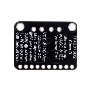 TPA2016D2คลาส D สเตอริโอ AMP 2.8W I2C โมดูลเสียงควบคุมปริมาณ AGC สำหรับโครงการ DIY - Product Image 3