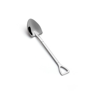 Cuillère en acier inoxydable 304, cuillère créative rétro pour desserts, cuillère spéciale pour pastèque, cuillère à mélanger la crème glacée - Product Image 5