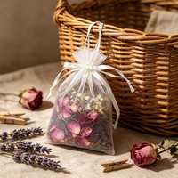 Natürliches Badesalz mit gemischtem getrocknetem Rosenduft, erfrischendes Aroma-Salzbeutelchen, Spa-Badekur, Private Label OEM ODM Körperpflege