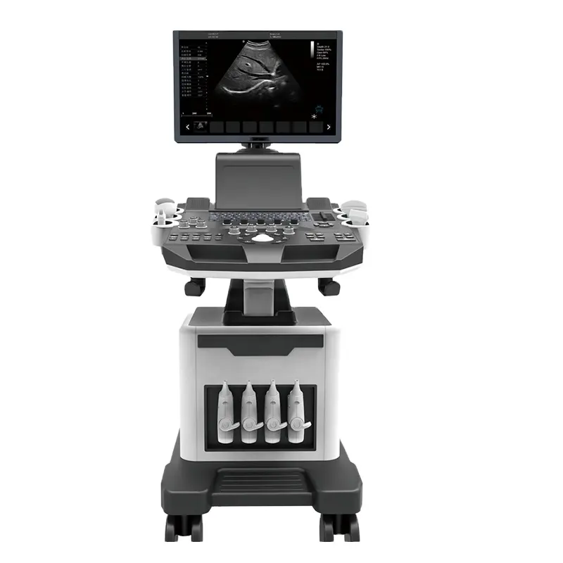 의료 장비 공장 고품질 4d 휴대용 컬러 도플러 초음파 시스템 기계 Cradiac 프로브 가격