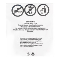 Sacs-cadeaux à fermeture éclair personnalisés de haute qualité Sac de vêtement en plastique pour enfants Emballage de vêtements pour sous-vêtements chaussures chaussettes fourrure