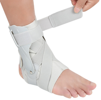 Réglable Gym & Running Sécurité Cheville Soutien Noir Élastique Pied Bandage Brace Pad Garde De Protection Chevilles