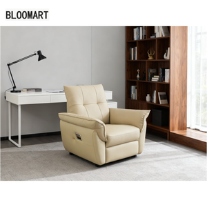 Canapé de loisirs en <span class=keywords><strong>cuir</strong></span> de style européen léger <span class=keywords><strong>italien</strong></span> fonction électrique de luxe canapé de salon canapé inclinable de cinéma paresseux - Product Image 3